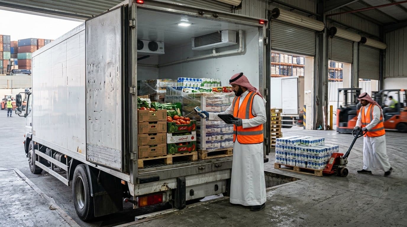 نقل المواد الغذائية
